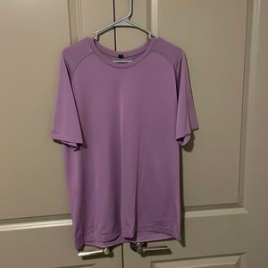 Lululemon shirt sleeve purple shirt. Have never worn just cut out the tag.